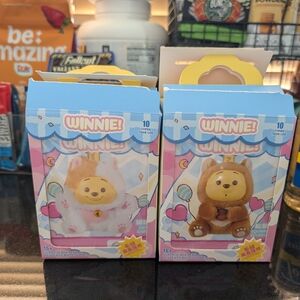 Winnie Bear Figurines Set